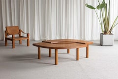 Pierre Chapo T22 coffee table bench France 1972