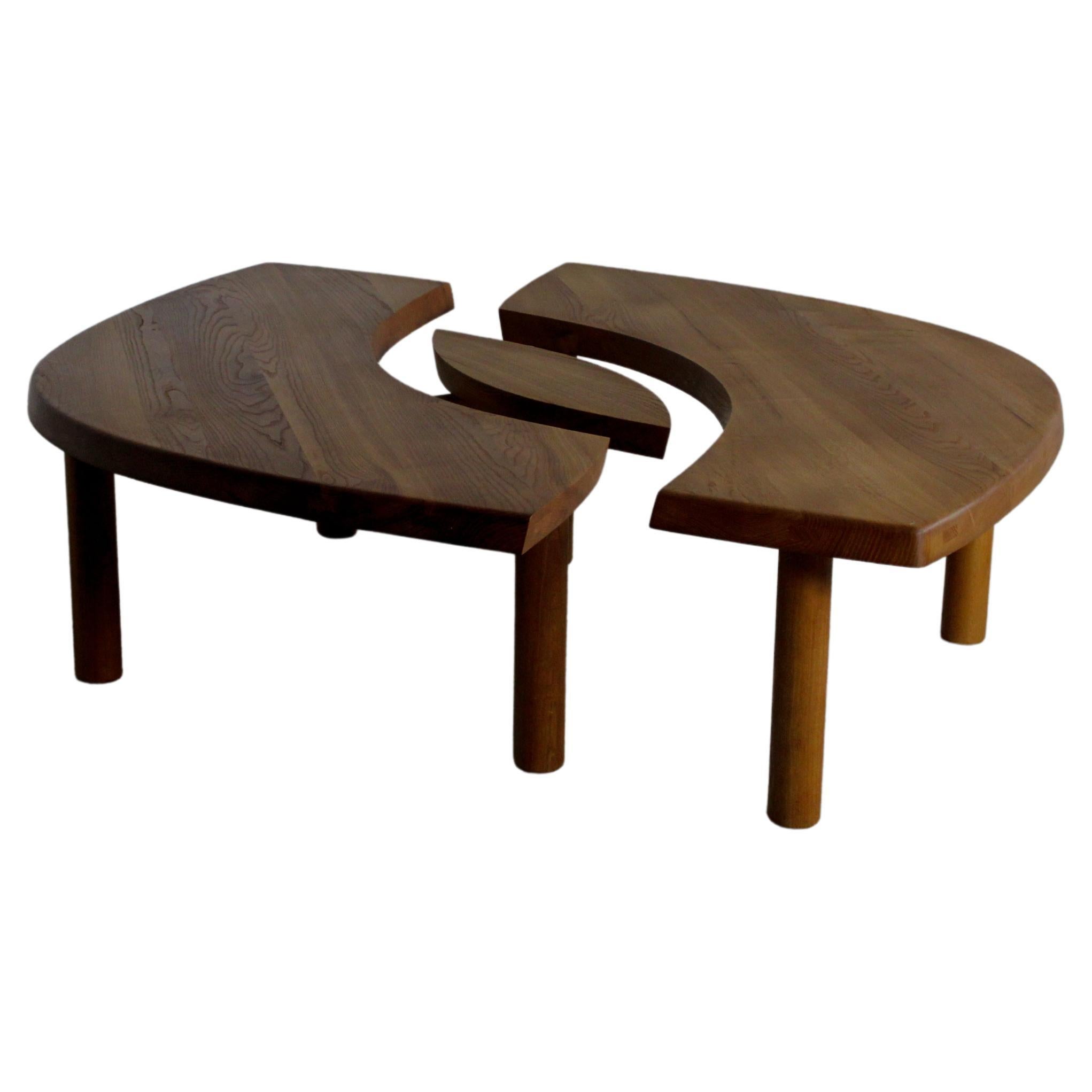 Pierre Chapo T22 Coffee Table, France 1970s