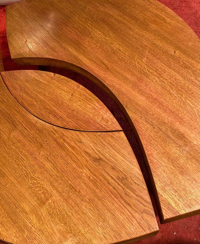 European Pierre Chapo, T22C Eye Table - Circa 1972