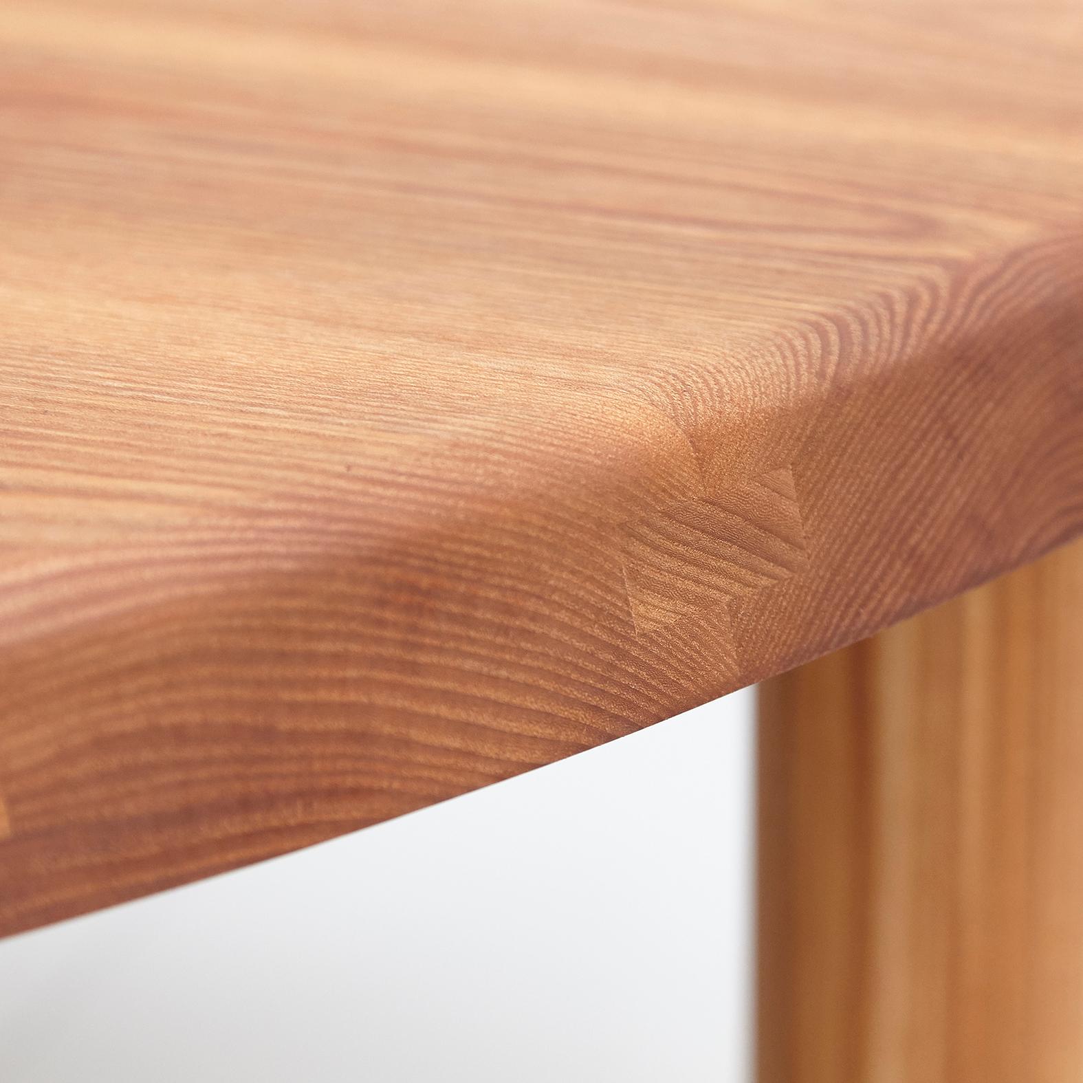 Pierre Chapo T23 Solid Elmwood Formalist Side Table 4