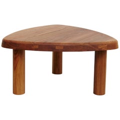 Pierre Chapo T23 Solid Elmwood Formalist Side Table