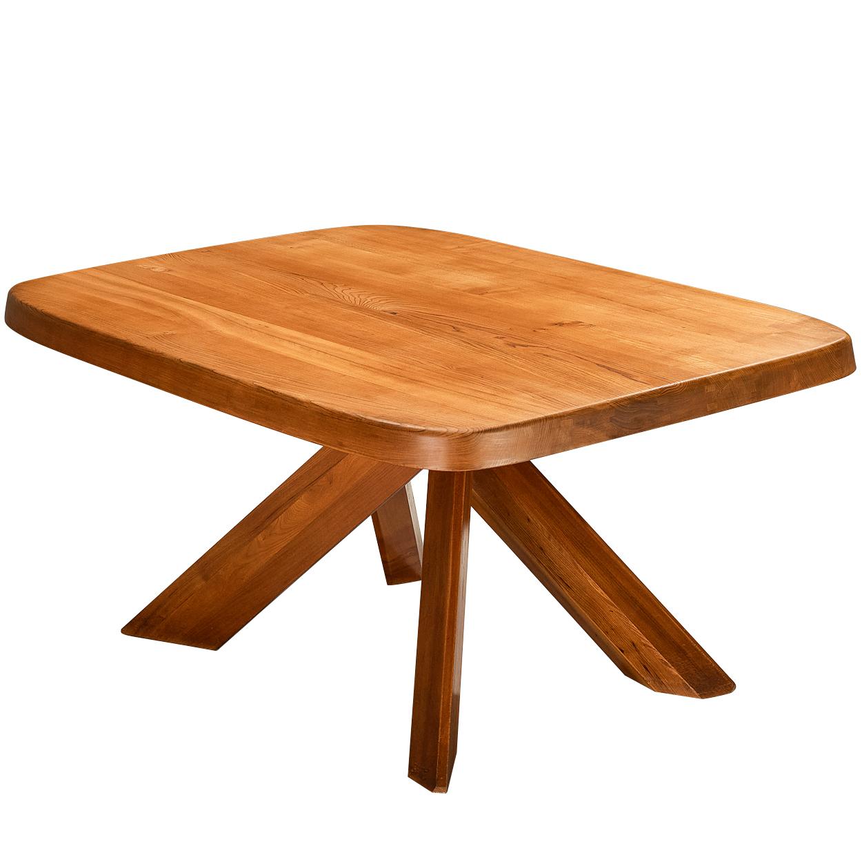 Pierre Chapo 'T35C' Aban Table in Elm