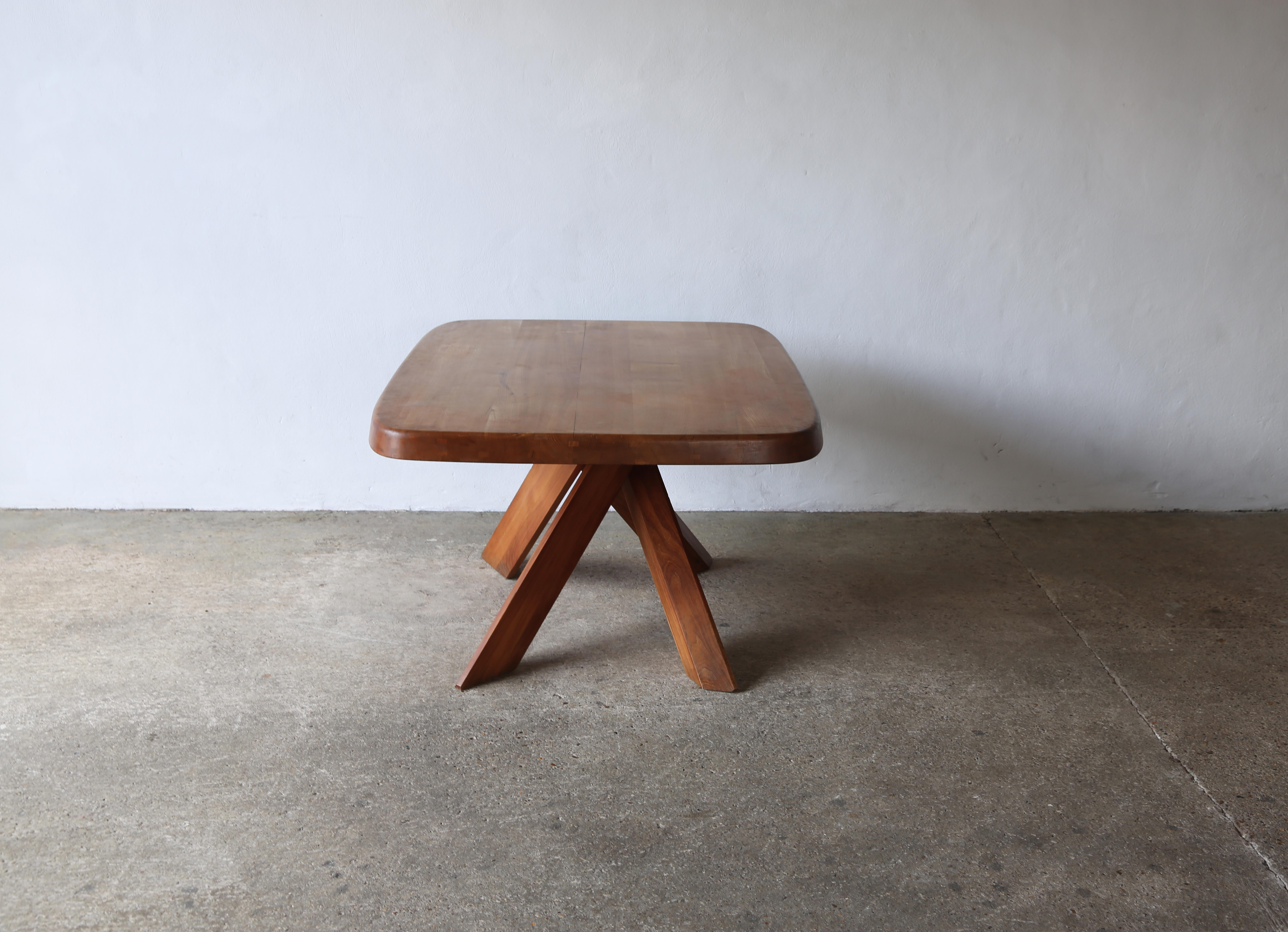 Pierre Chapo T35c Dining Table, France, 1980s 5
