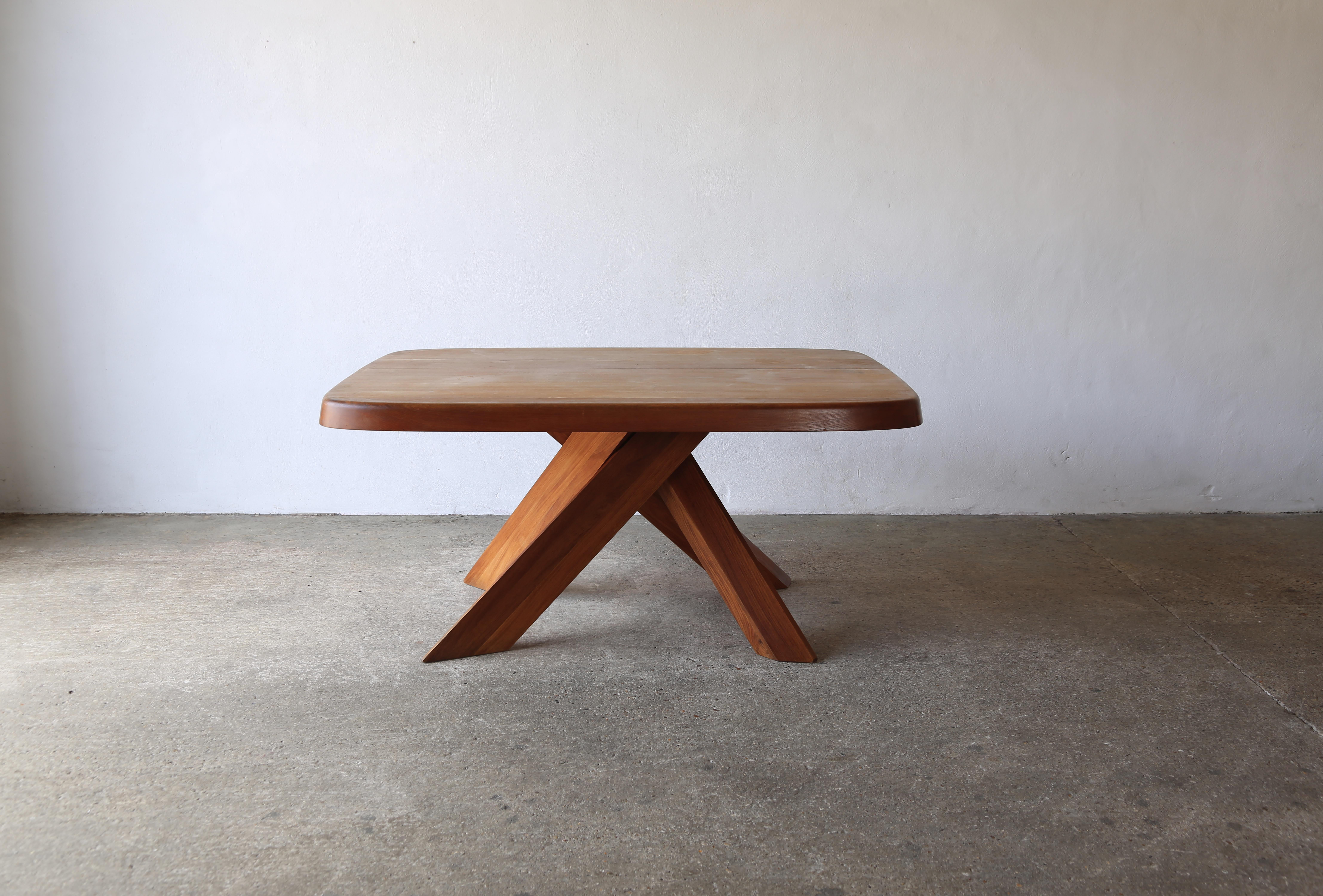 Pierre Chapo T35c Dining Table, France, 1980s 11
