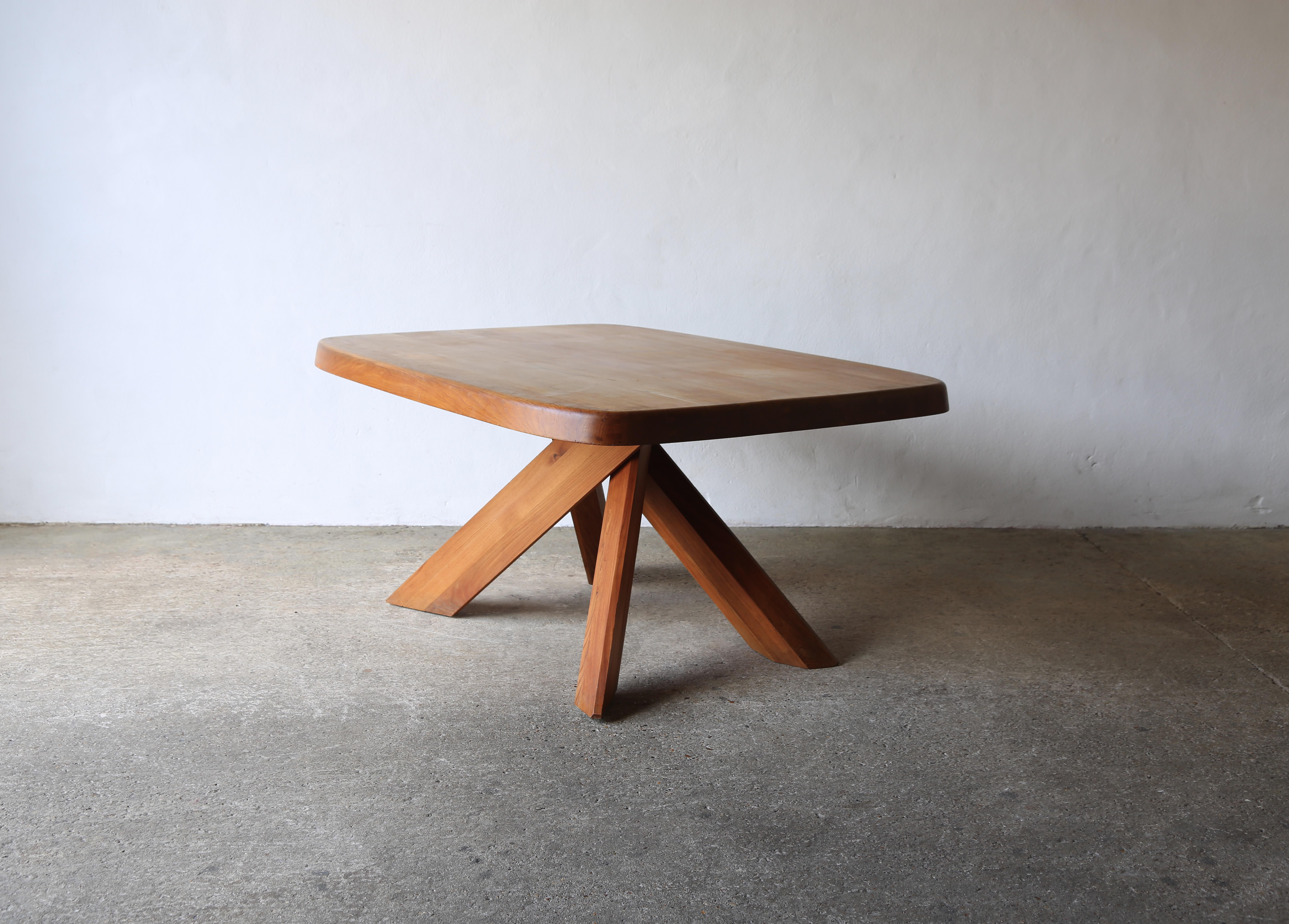 Pierre Chapo T35c Dining Table, France, 1980s 1