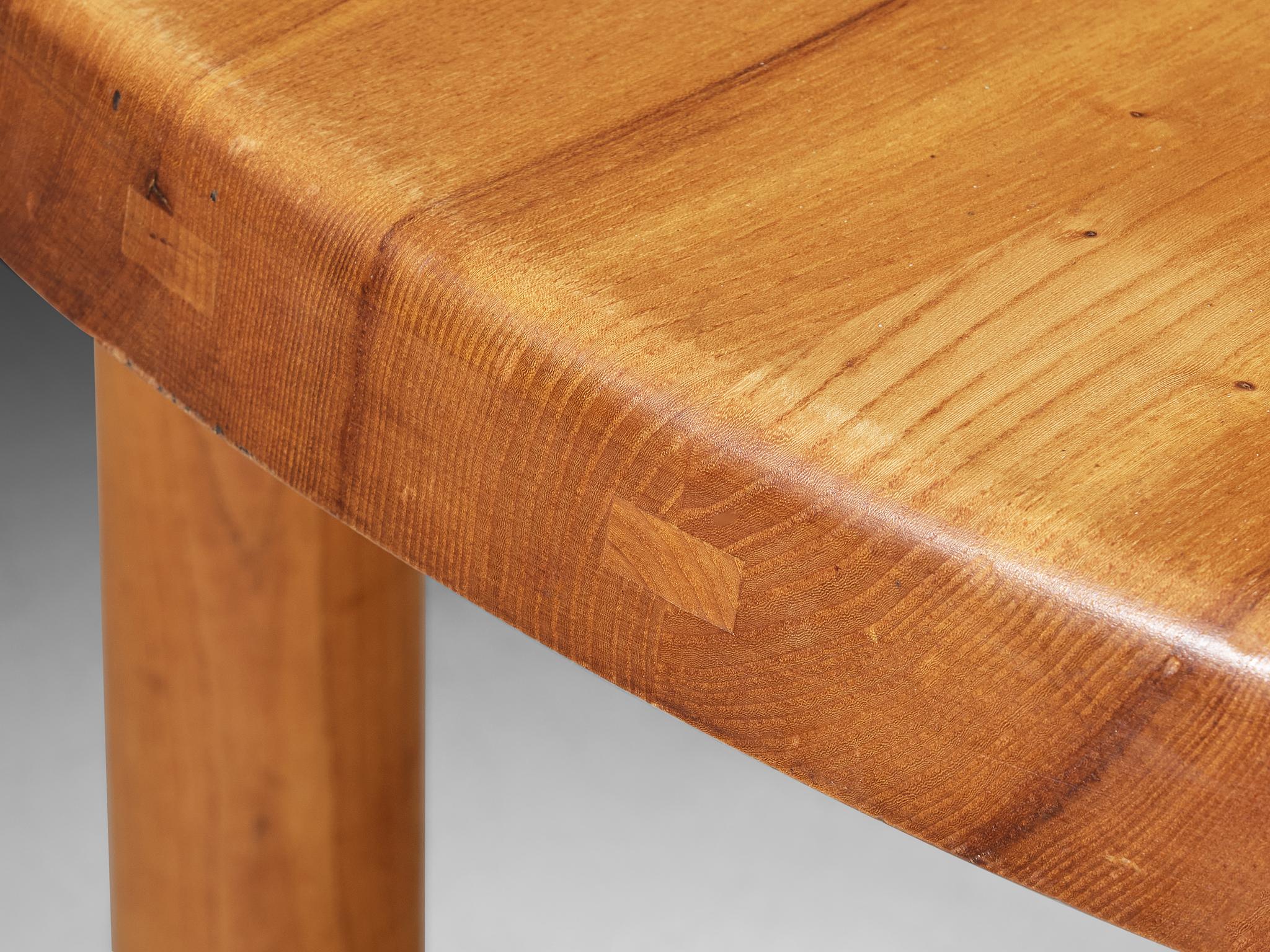 Pierre Chapo Table T02 Dining Table in Elm Moderno de mediados de siglo en venta