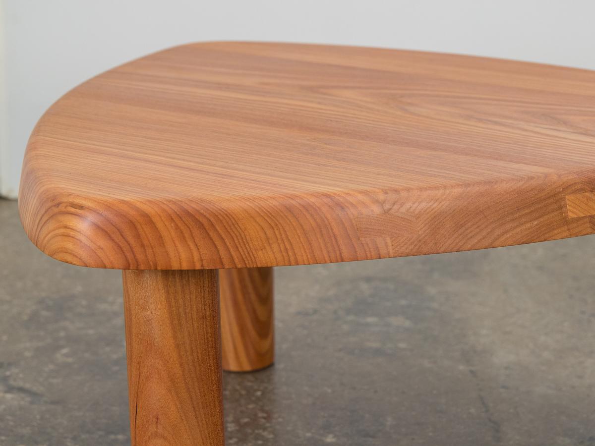 Pierre Chapo Three-Legged Coffee Table In Good Condition In Brooklyn, NY