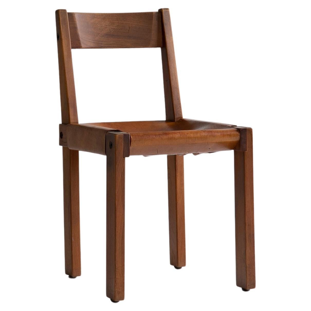 Pierre Chapo Vintage S24 Chair 1960s