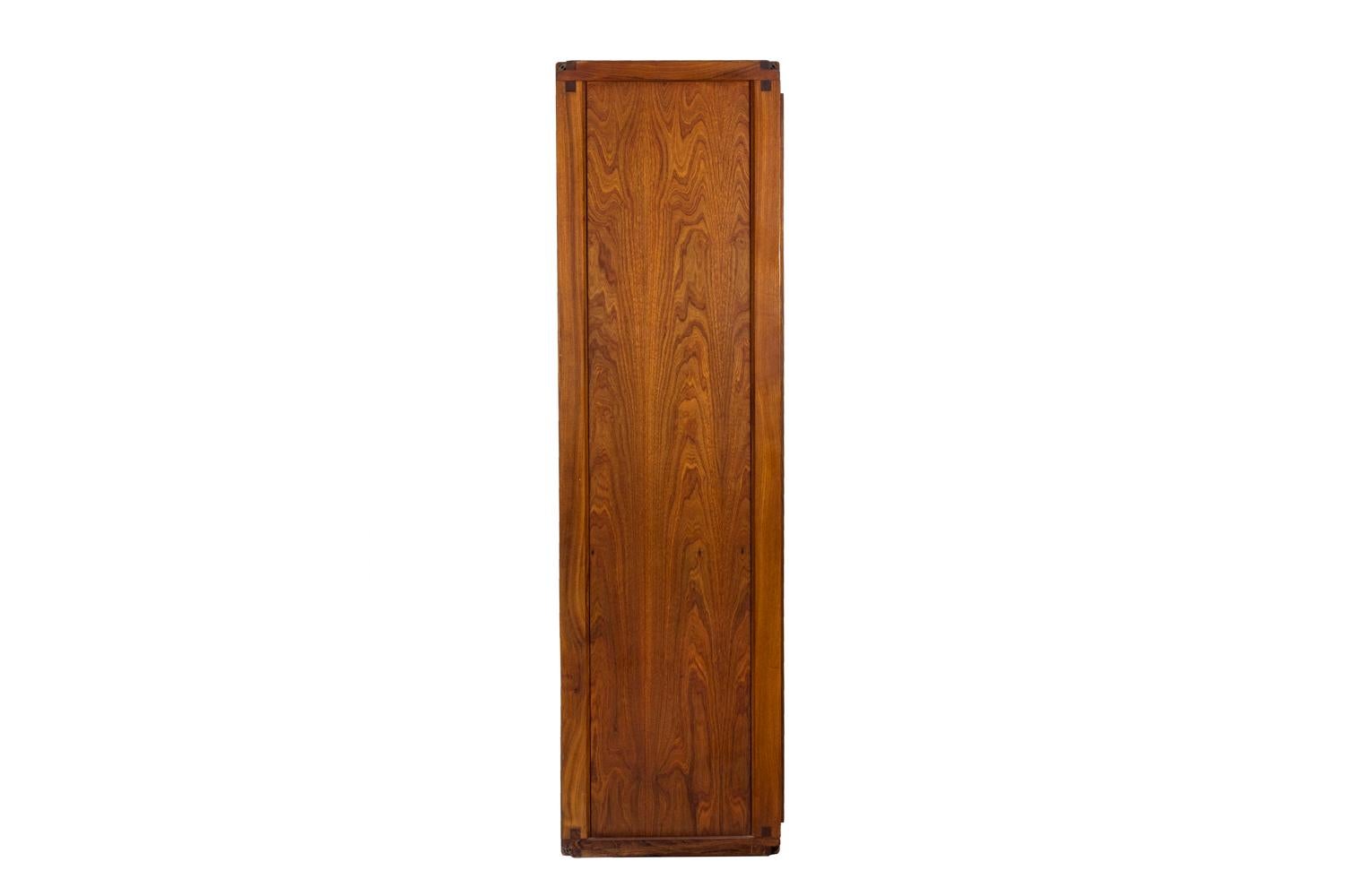 French Pierre Chapo, Wardrobe in Natural Elm, 1979