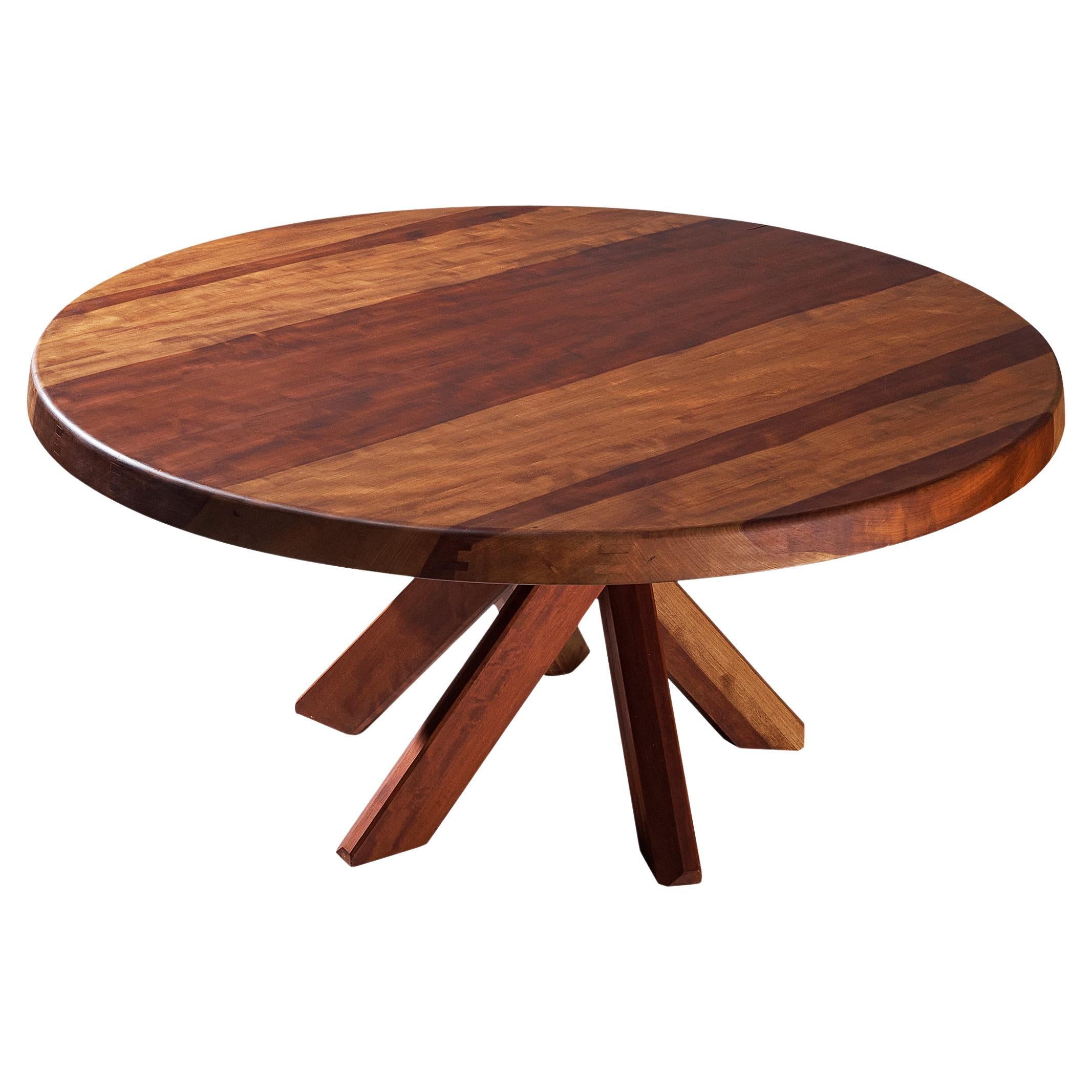 Pierre Chapo's Own Family Dining Table in Elm 158cm/62.2inches  For Sale