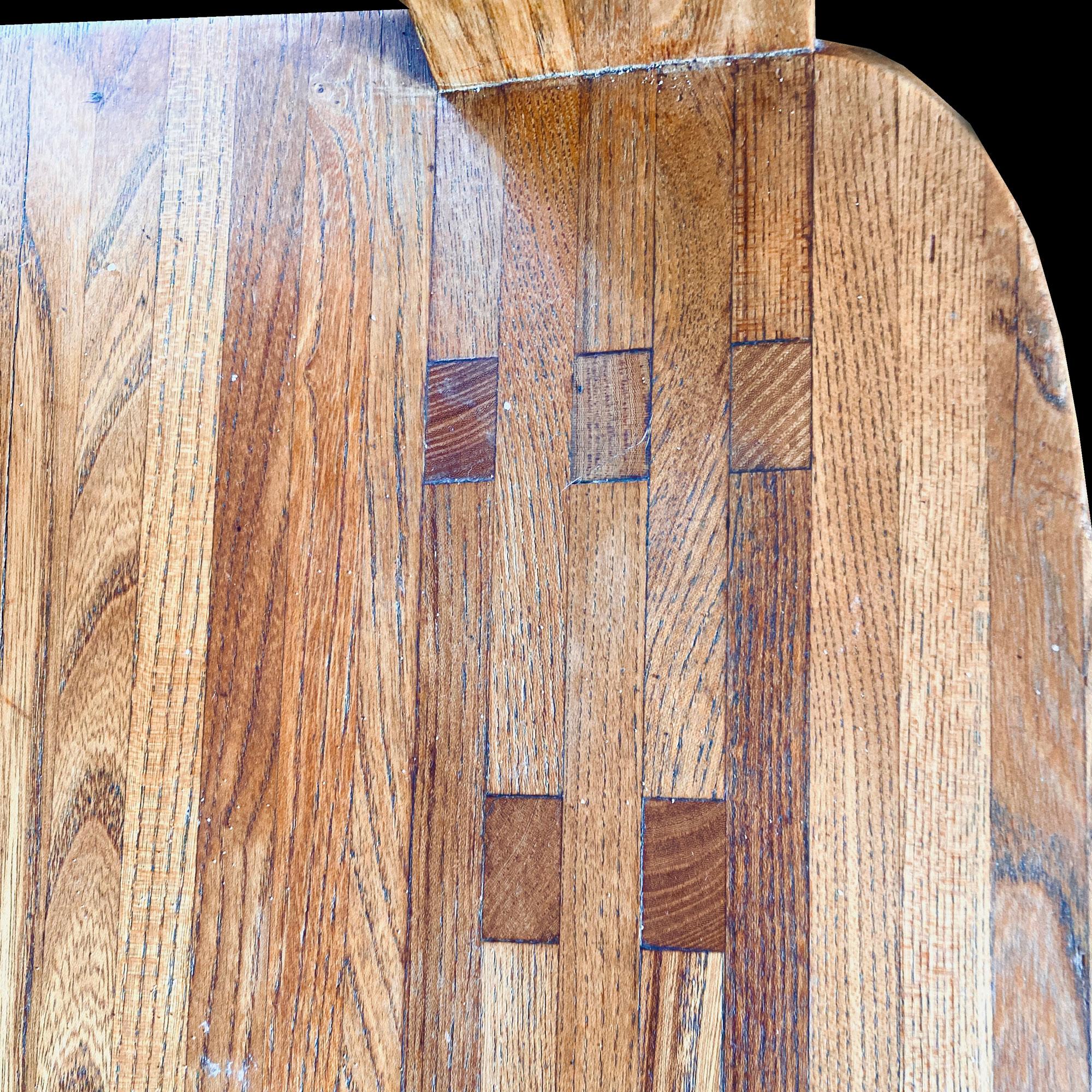 Pierre Chaposet de 8  S45 Chaises en orme massif 1970 en vente 1