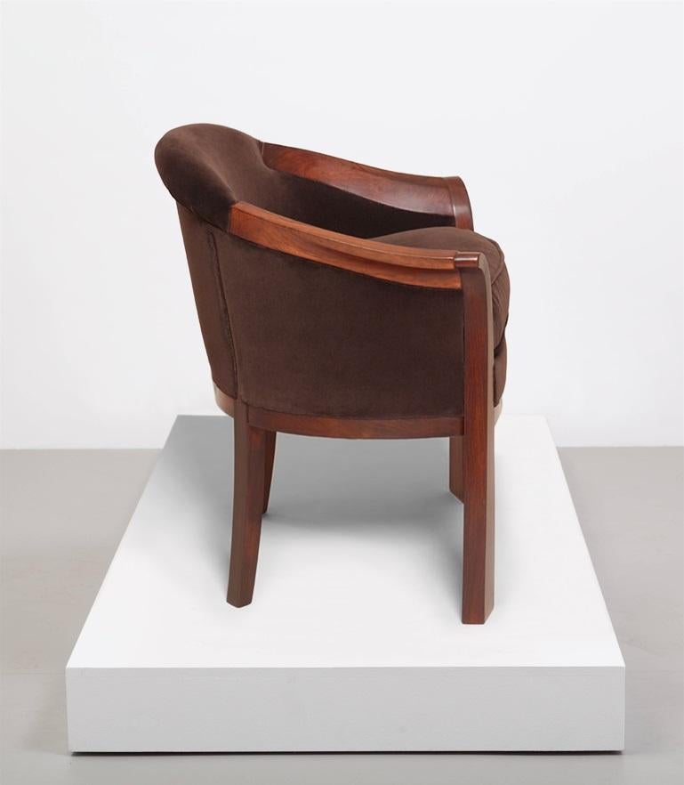 Pierre Chareau '1883-1950', Dos sillones, Principios de los años 20 en Bueno estado para la venta en Dallas, TX