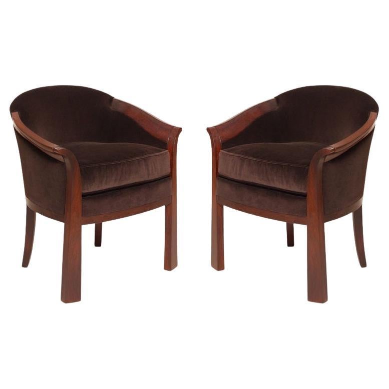 Pierre Chareau '1883-1950', Two Armchairs, Early 1920s