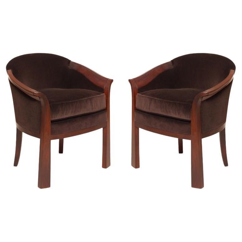 Pierre Chareau '1883-1950', Two Armchairs, Early 1920s