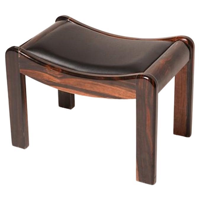 Tabouret en acajou Pierre Chareau SN1 en vente