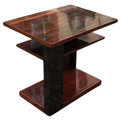 Pierre Chareau   Etagere/Coffee Table Style  Wood Rosewood 1950 France