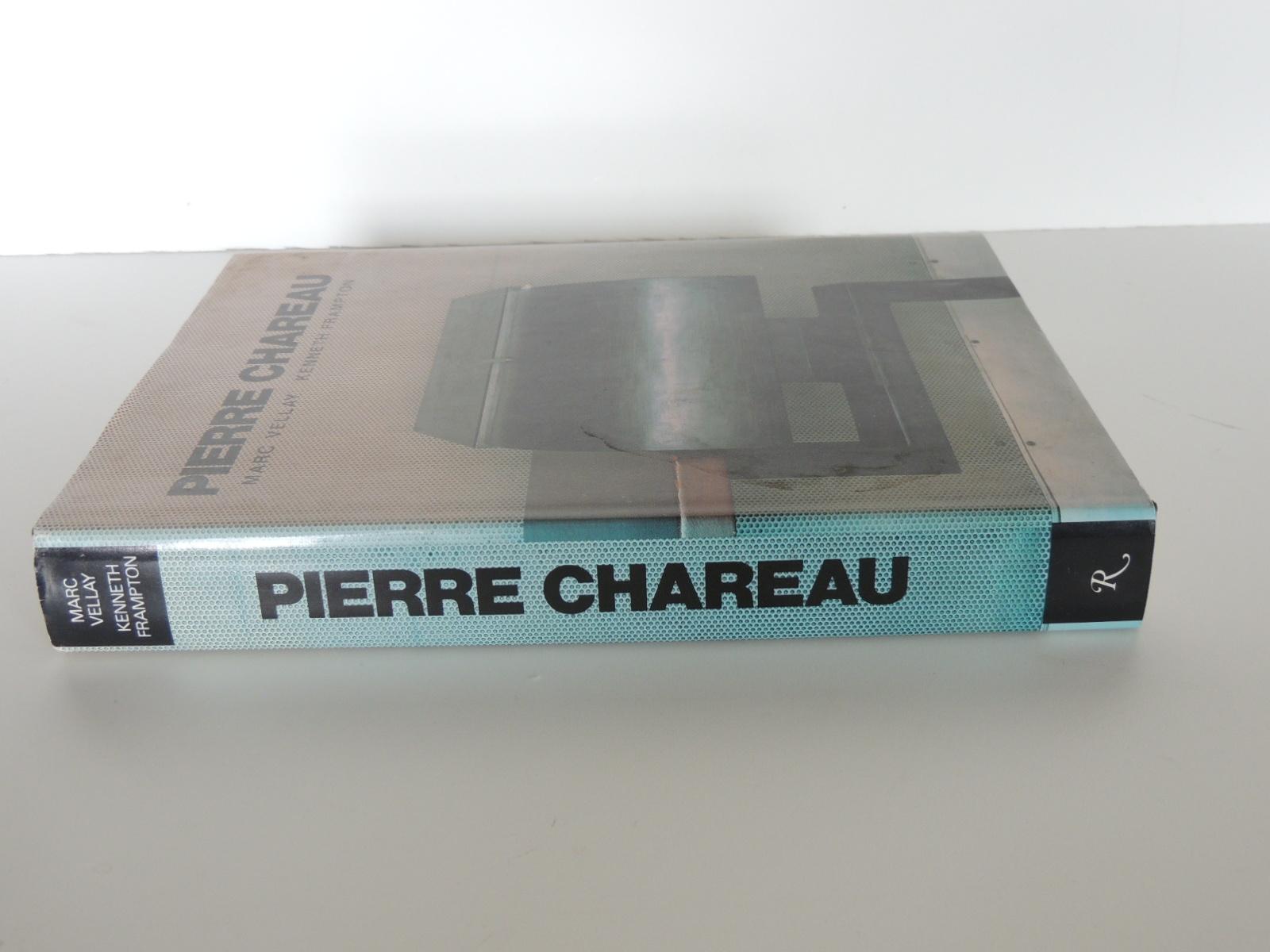 Pierre Chareau vintage coffee table hard-cover book by Marc Vellay and Kenneth Frampton for Rizzoli (1990)
This is a first English edition of the monograph on the important architect and designer Pierre Chareau (1883-1950). The book 347 pages are