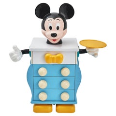 Commodeckey Mouse en contreplaqué et plastique de Pierre Colleu, France, années 1980