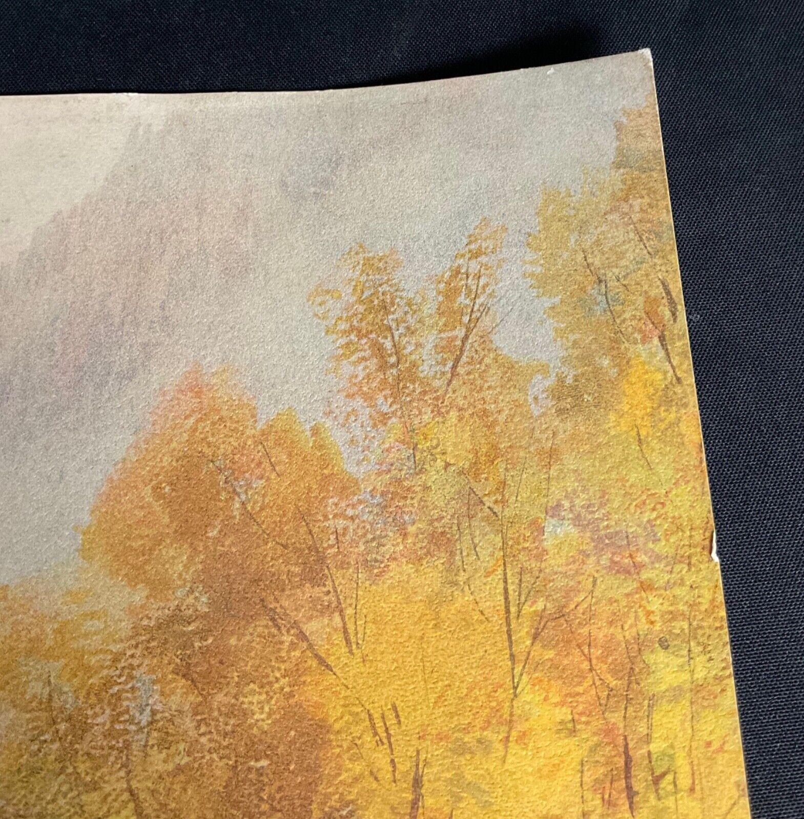 Pierre Comba 'L'Automne Trois Paysages' – Charming Autumn Landscape - 2Y563 For Sale 5