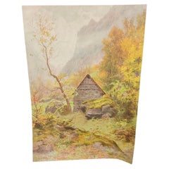 Pierre Comba 'L'Automne Trois Paysages' - Charmante Herbstlandschaft - 2Y563