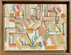 Composition abstraite/Abstract composition with French flags