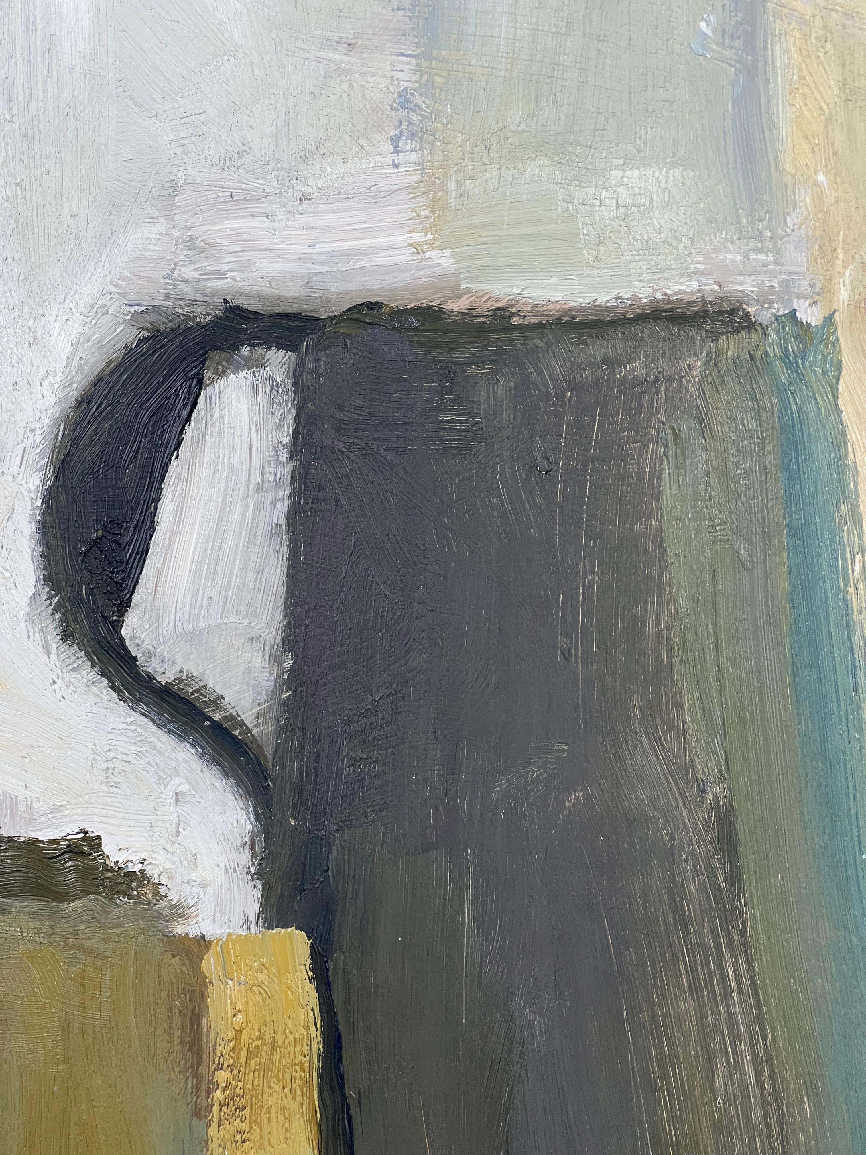 Nature morte à l'atelier, peinture à l'huile de Pierre Coquet 12