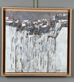 Los tejados de París, óleo de Pierre Coquet