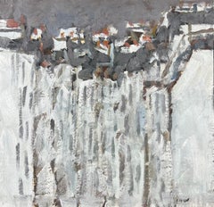 The roofs of Paris, oil painting by Pierre Coquet
