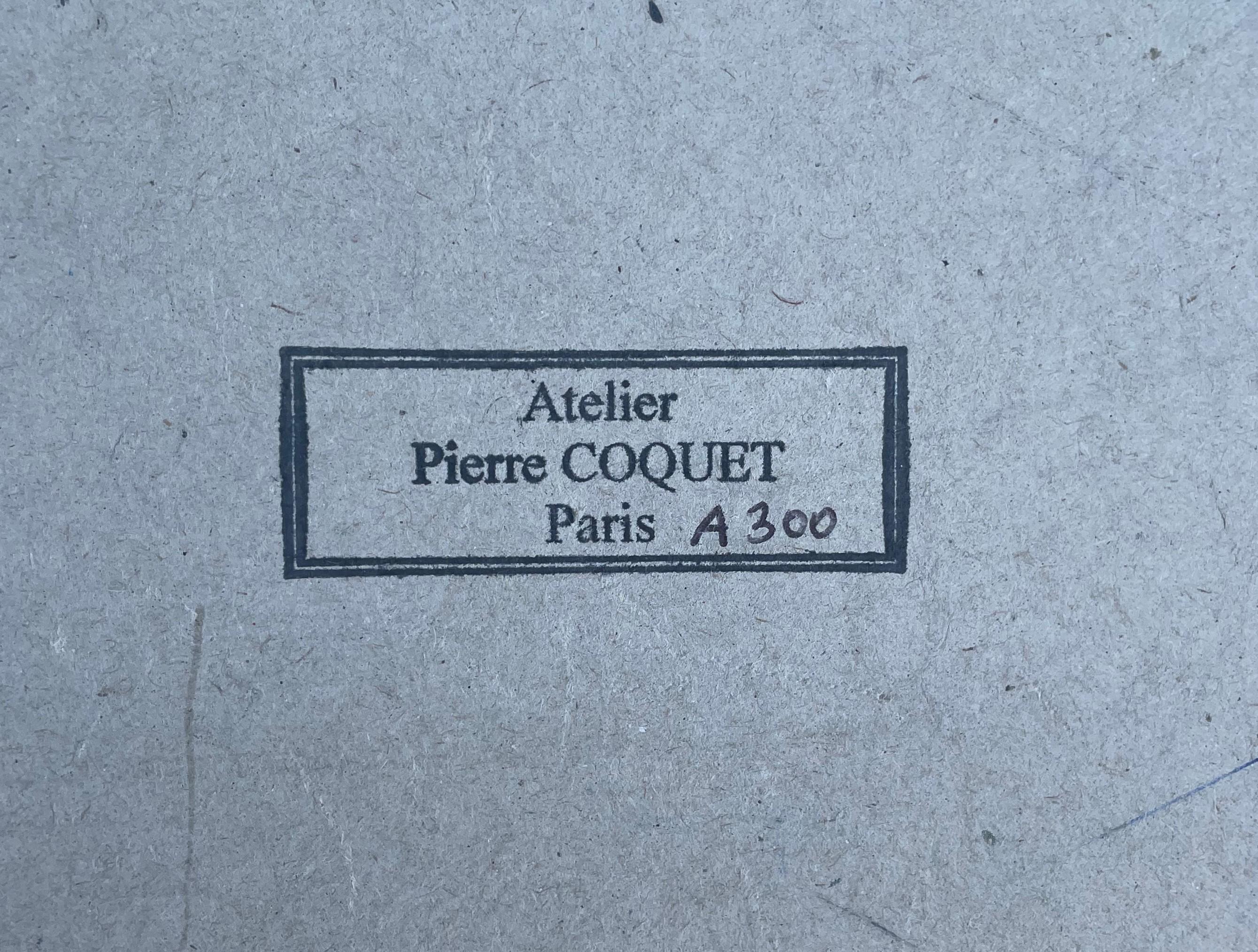 Composizione astratta - dipinto originale di Pierre Coquet in vendita 2