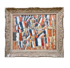 Original oil painting by Pierre Coquet - "French National Day" (14th of July)