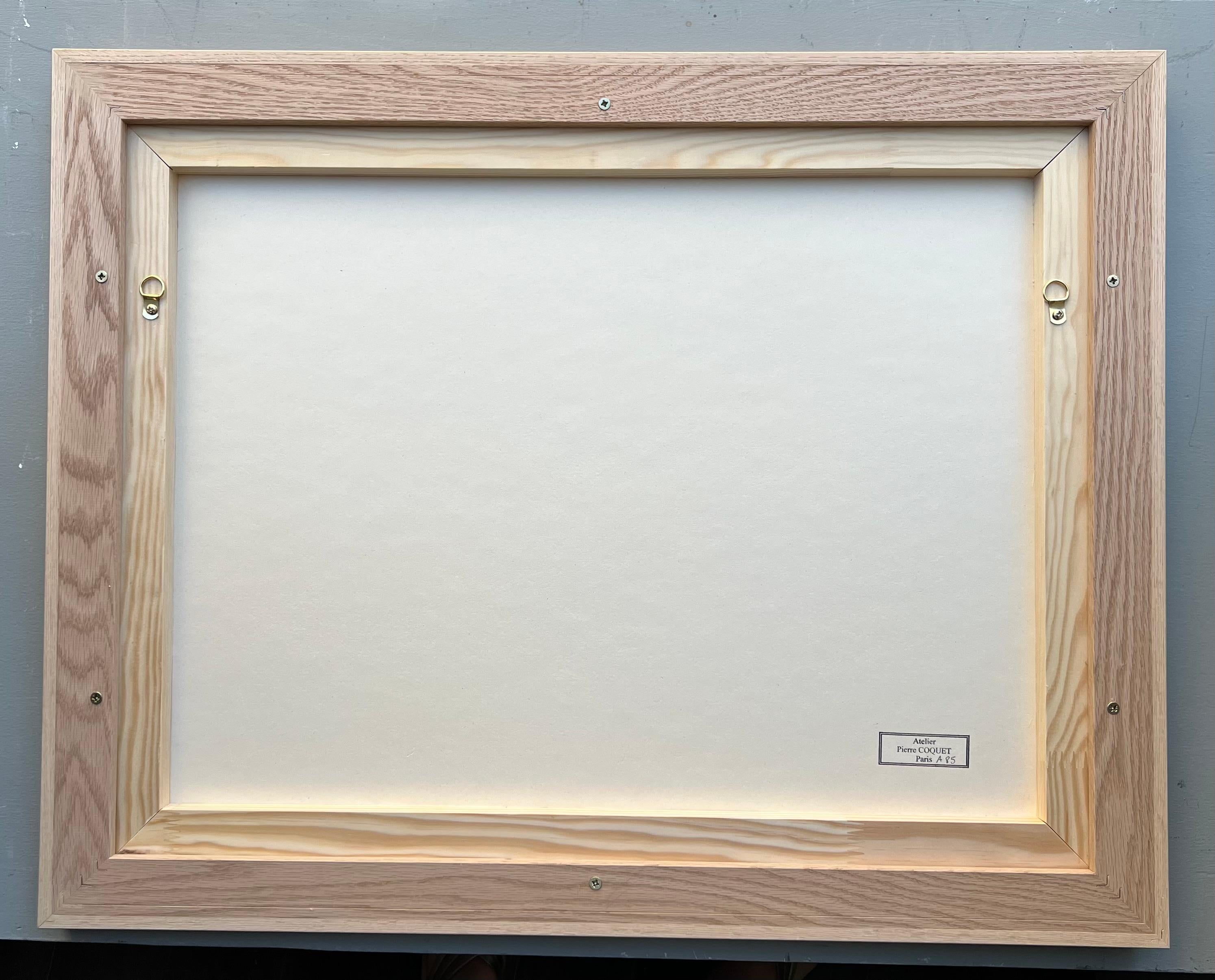Composizione astratta, pittura a olio di Pierre Coquet in vendita 10