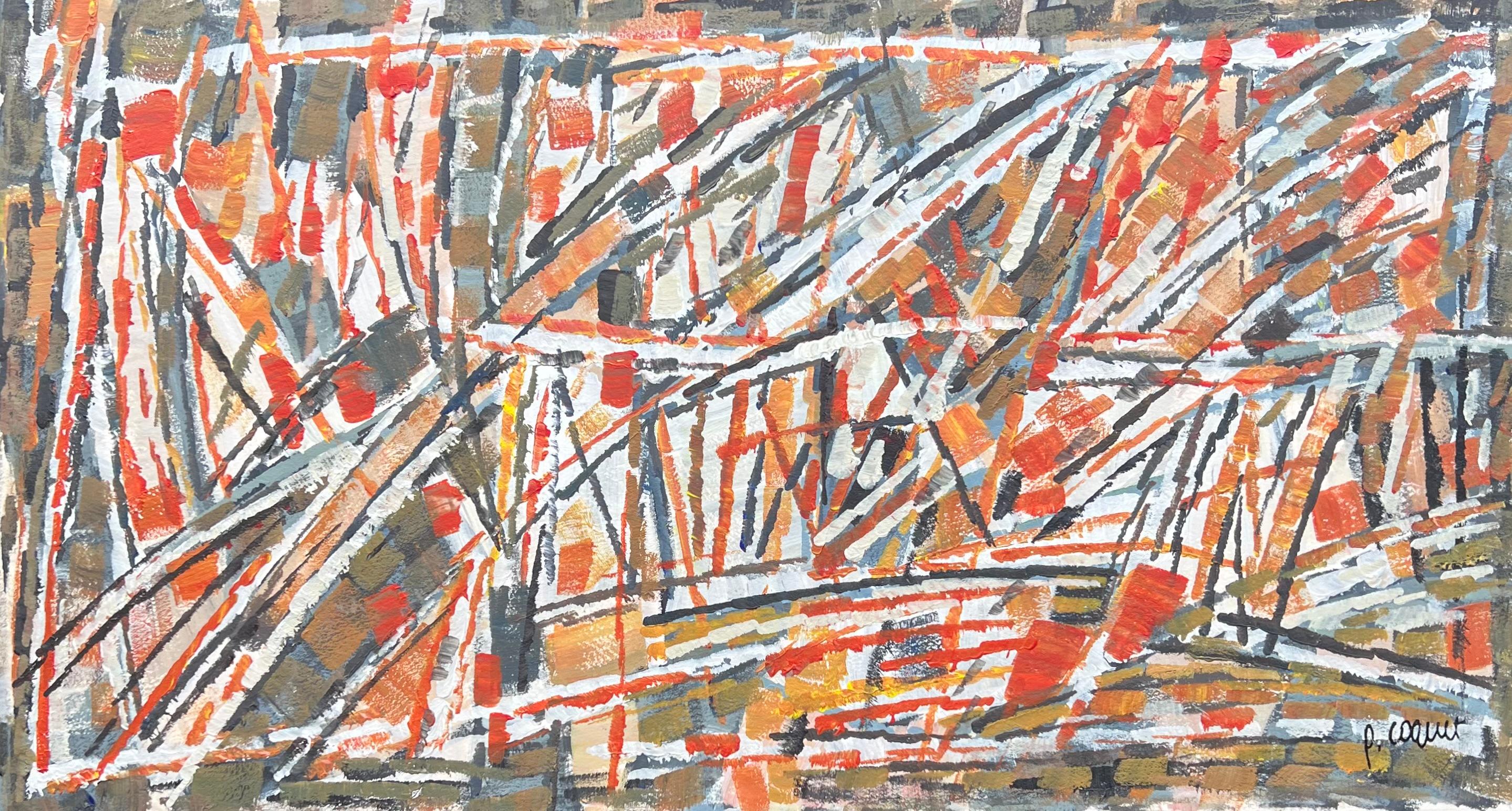 Pierre Coquet - Composizione astratta
Numero di riferimento A256
Cornice flottante in rovere naturale dipinta di nero
34 x 55 cm con cornice inclusa (29 x 50 cm senza cornice)
Quest'opera è dipinta a olio su una carta che viene montata su una tavola