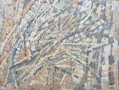 Composición abstracta, óleo de Pierre Coquet