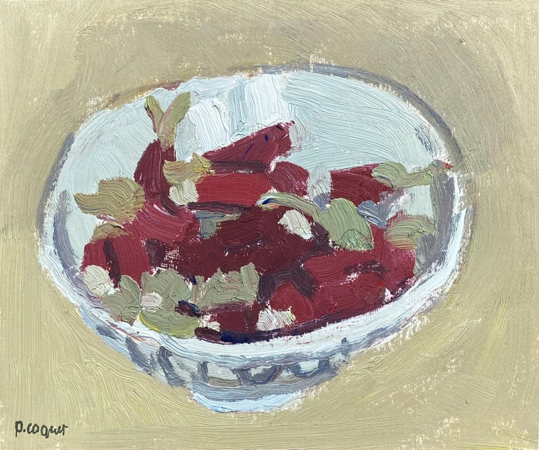 Pierre Coquet - Petit bol de radis/Small bowl with radish For Sale at  1stDibs