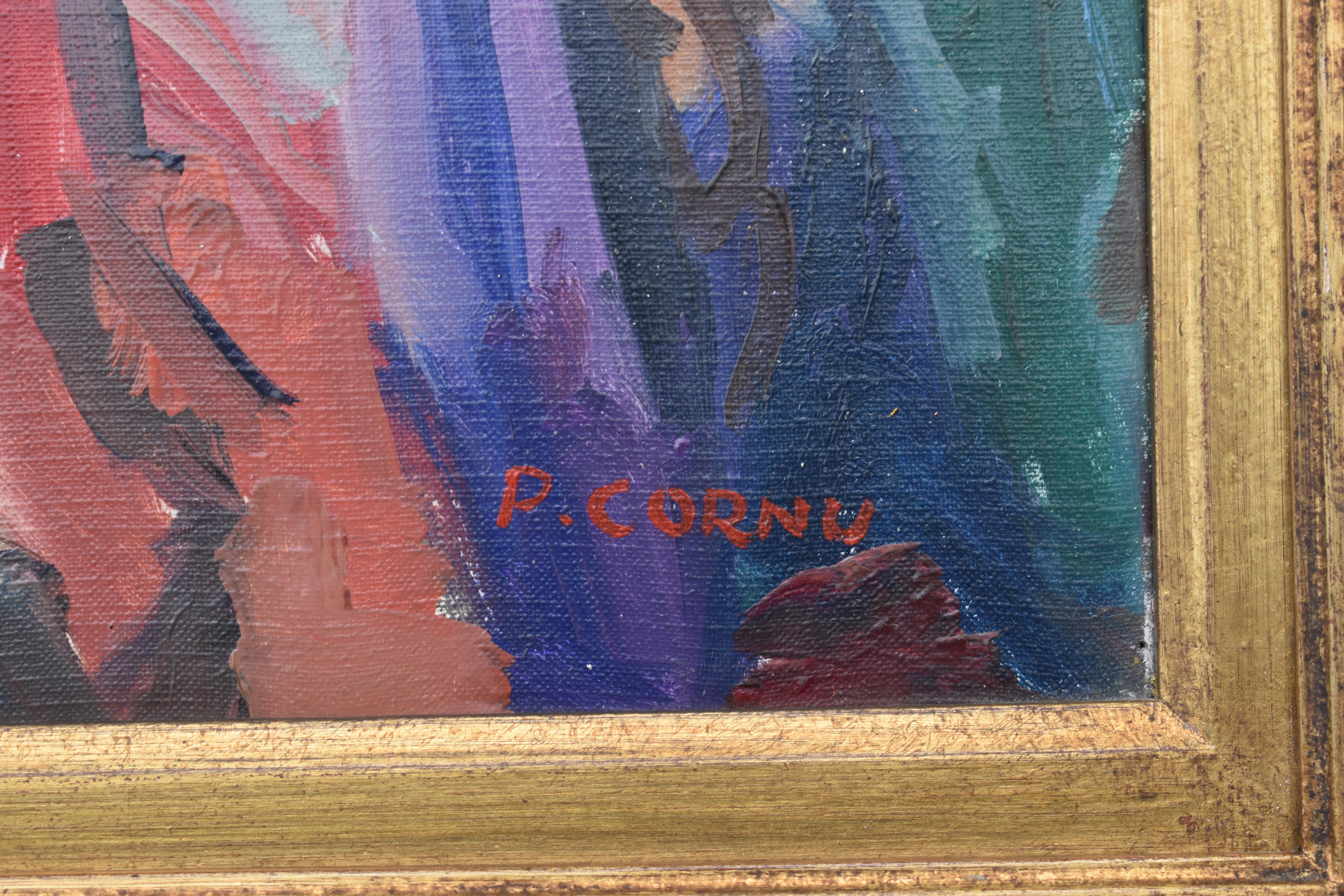 Pittura ad olio post impressionista francese 2