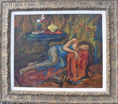 Pierre Cornu (1895-1996) Peinture à l'huile post-impressionniste française