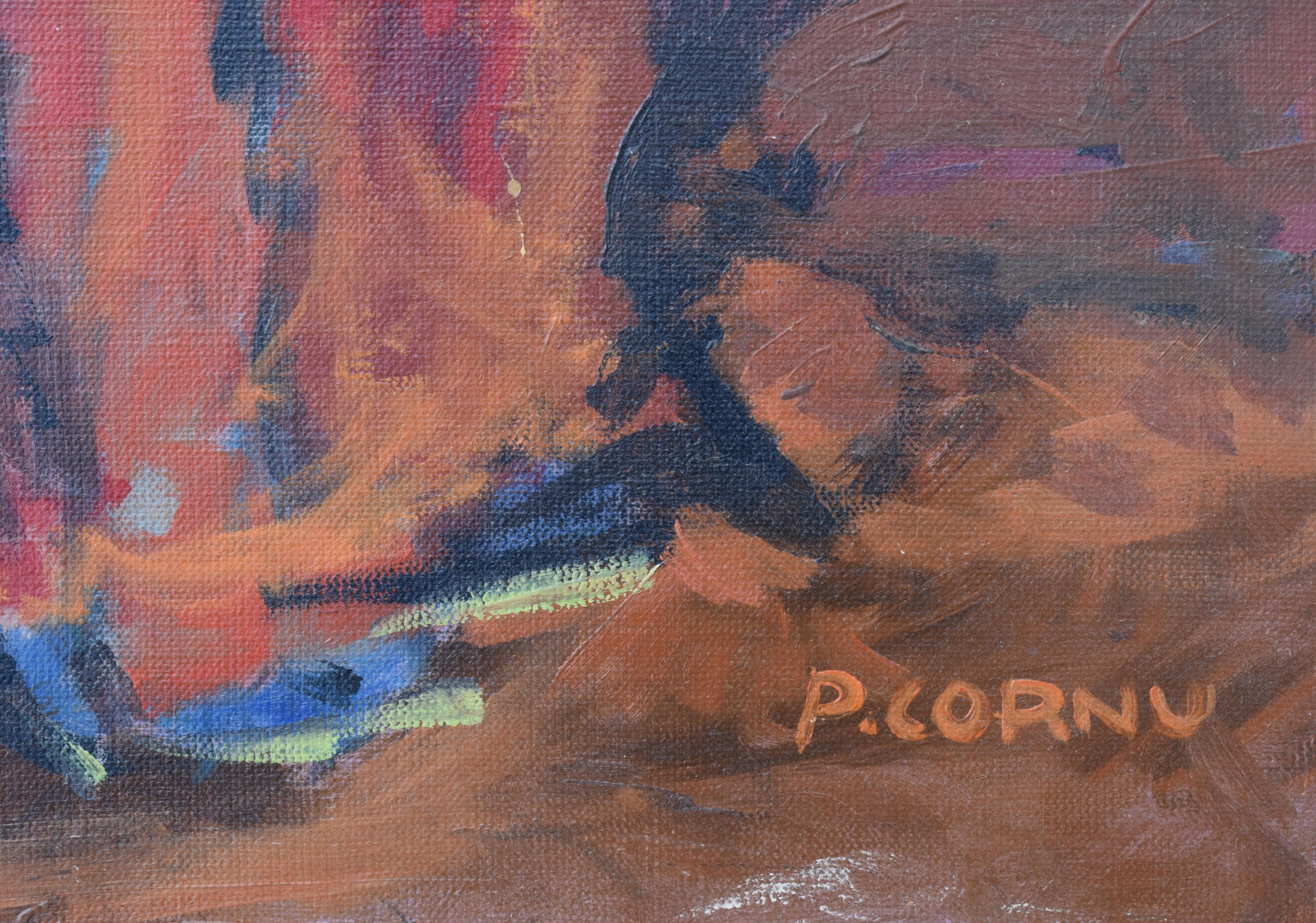 Pierre Cornu (1895-1996) Französischer Post-Impressionist Ölgemälde im Angebot 4