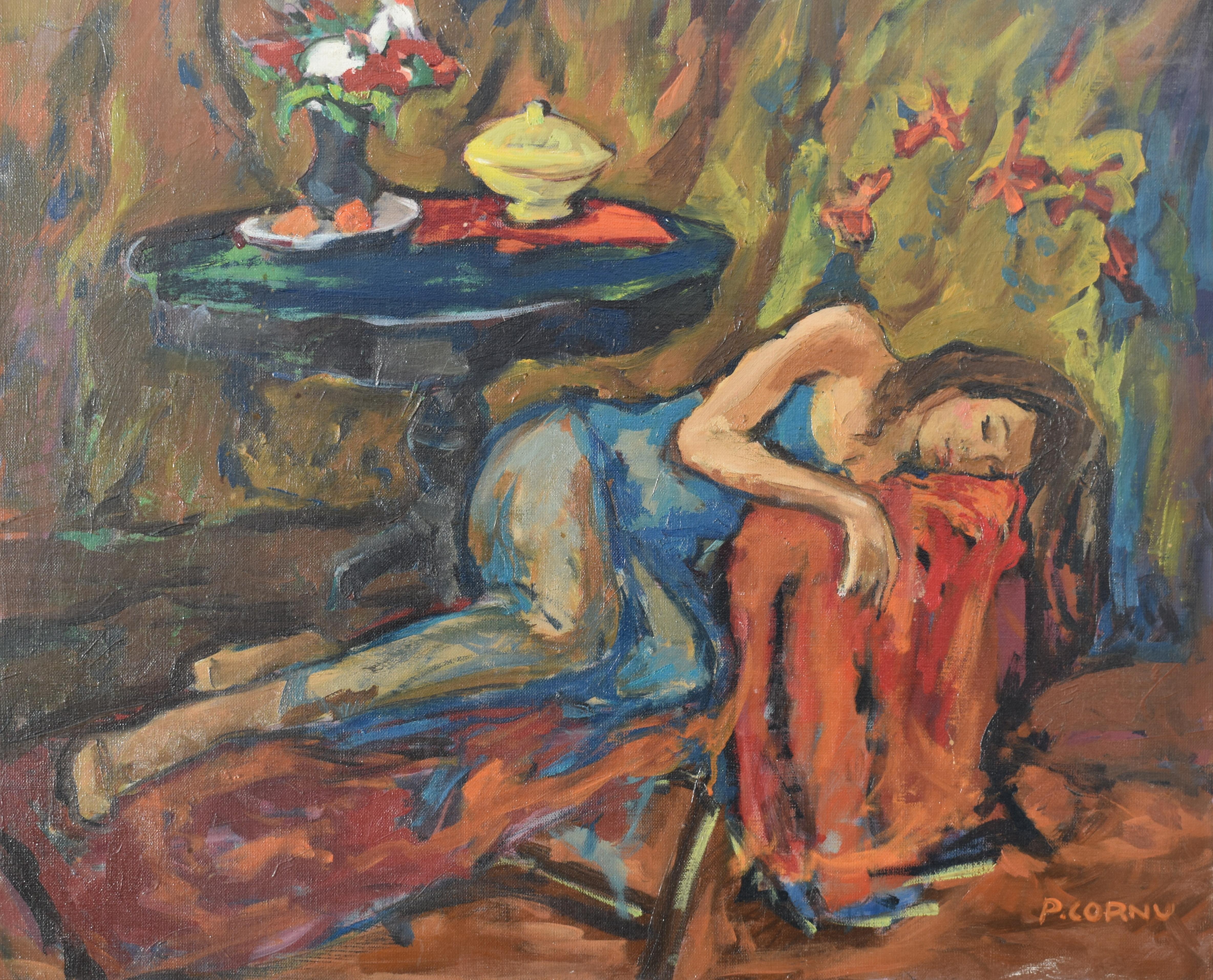 Pierre Cornu (1895-1996) Französischer Post-Impressionist Ölgemälde im Angebot 7