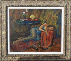 Pierre Cornu (1895-1996) Französischer Post-Impressionist Ölgemälde