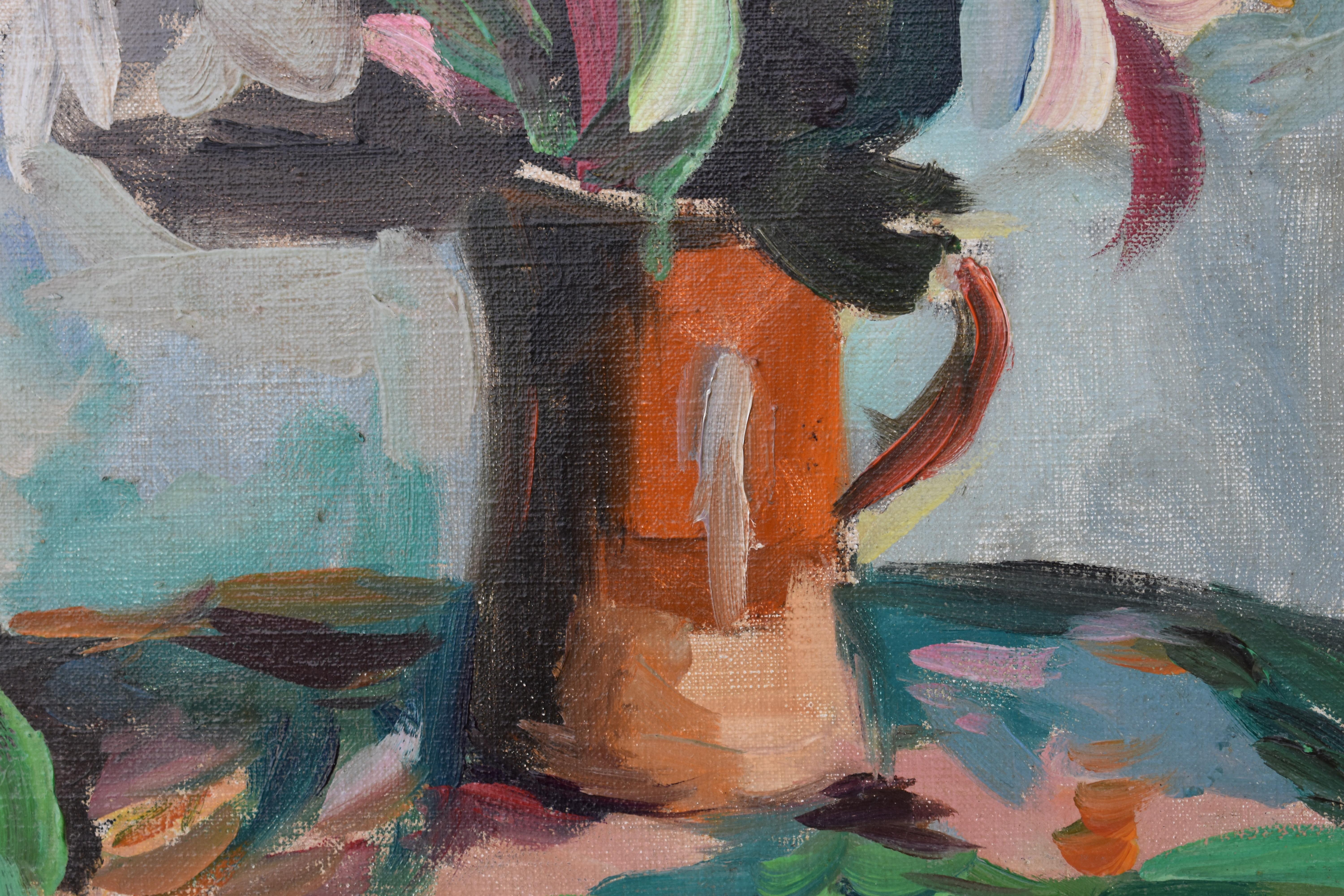 Pierre Cornu Französisch Post Impressionist Ölgemälde im Angebot 4