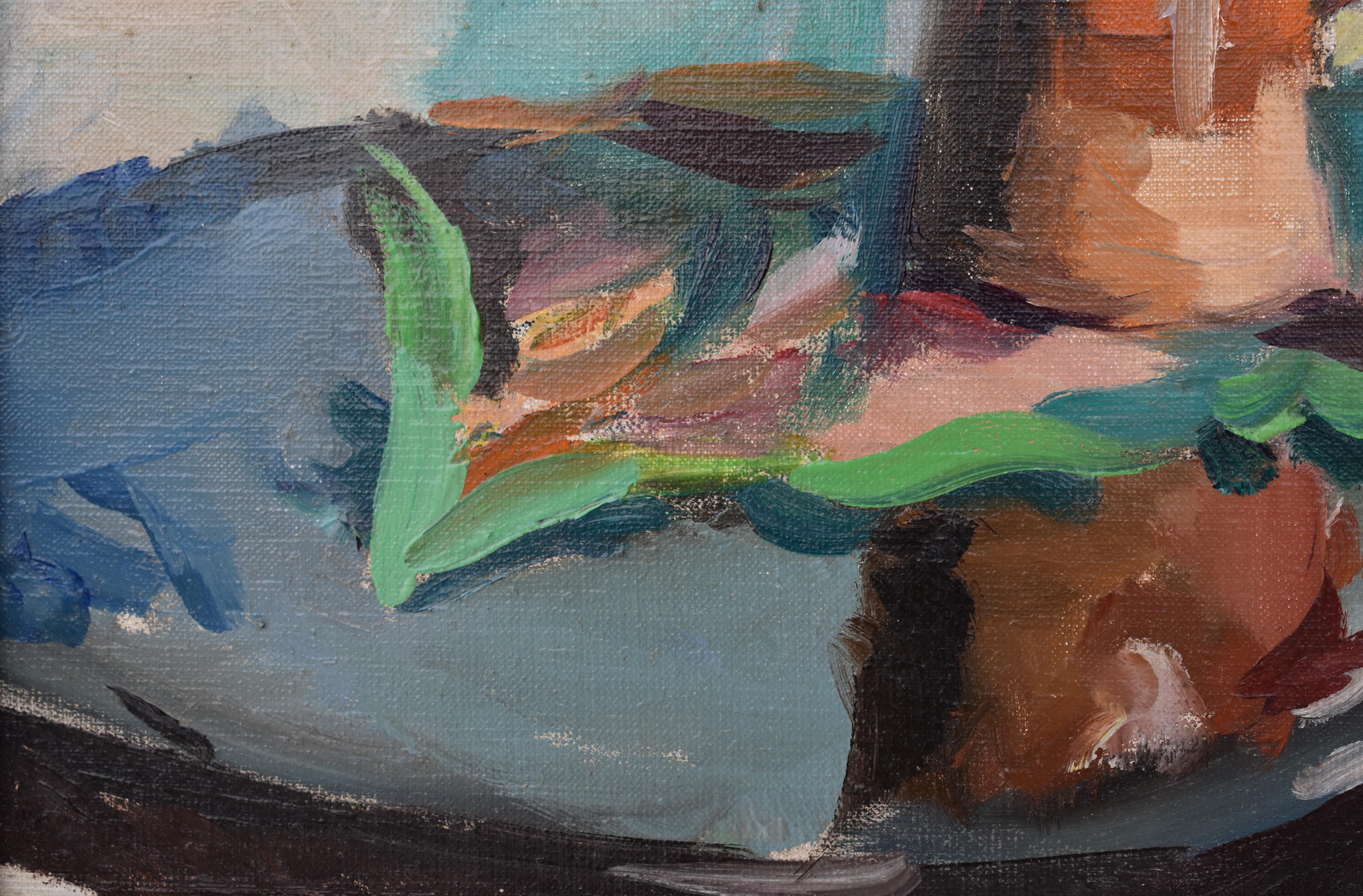 Pierre Cornu Französisch Post Impressionist Ölgemälde im Angebot 6