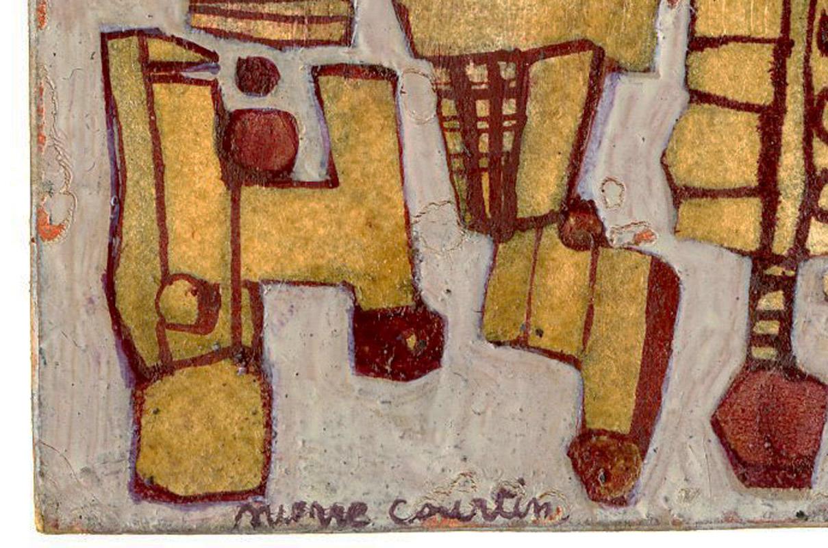 Matin sous rosée - Modern Painting by Pierre Courtin