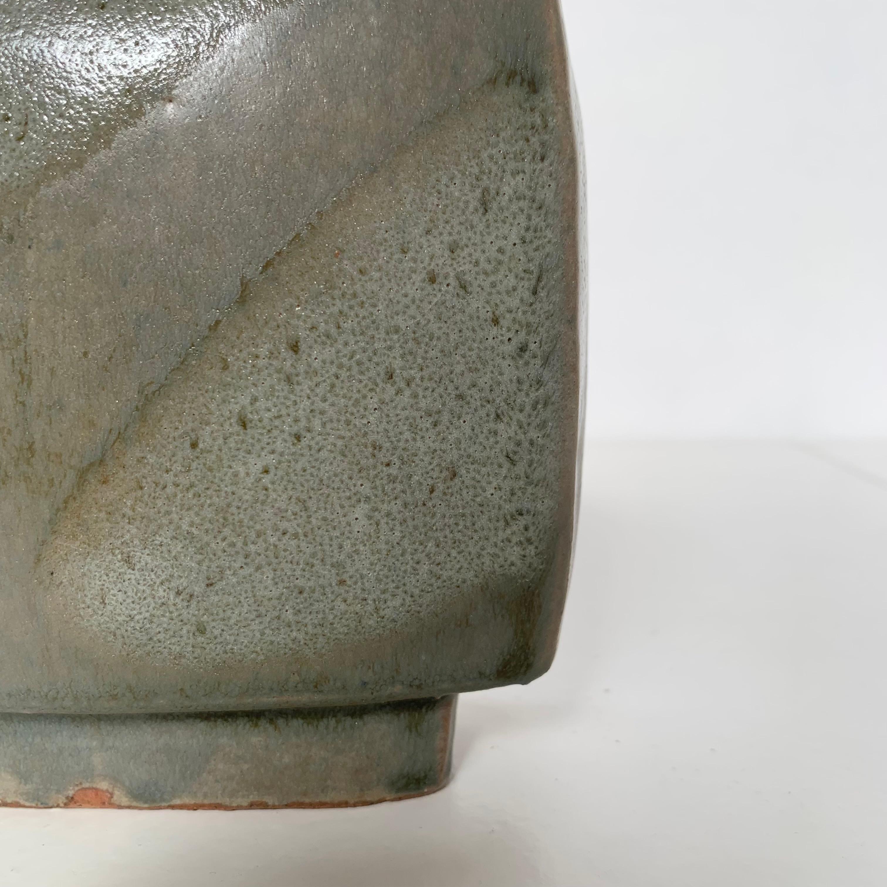 Pierre Culot Keramikvase, um 1970, Belgien. im Angebot 4