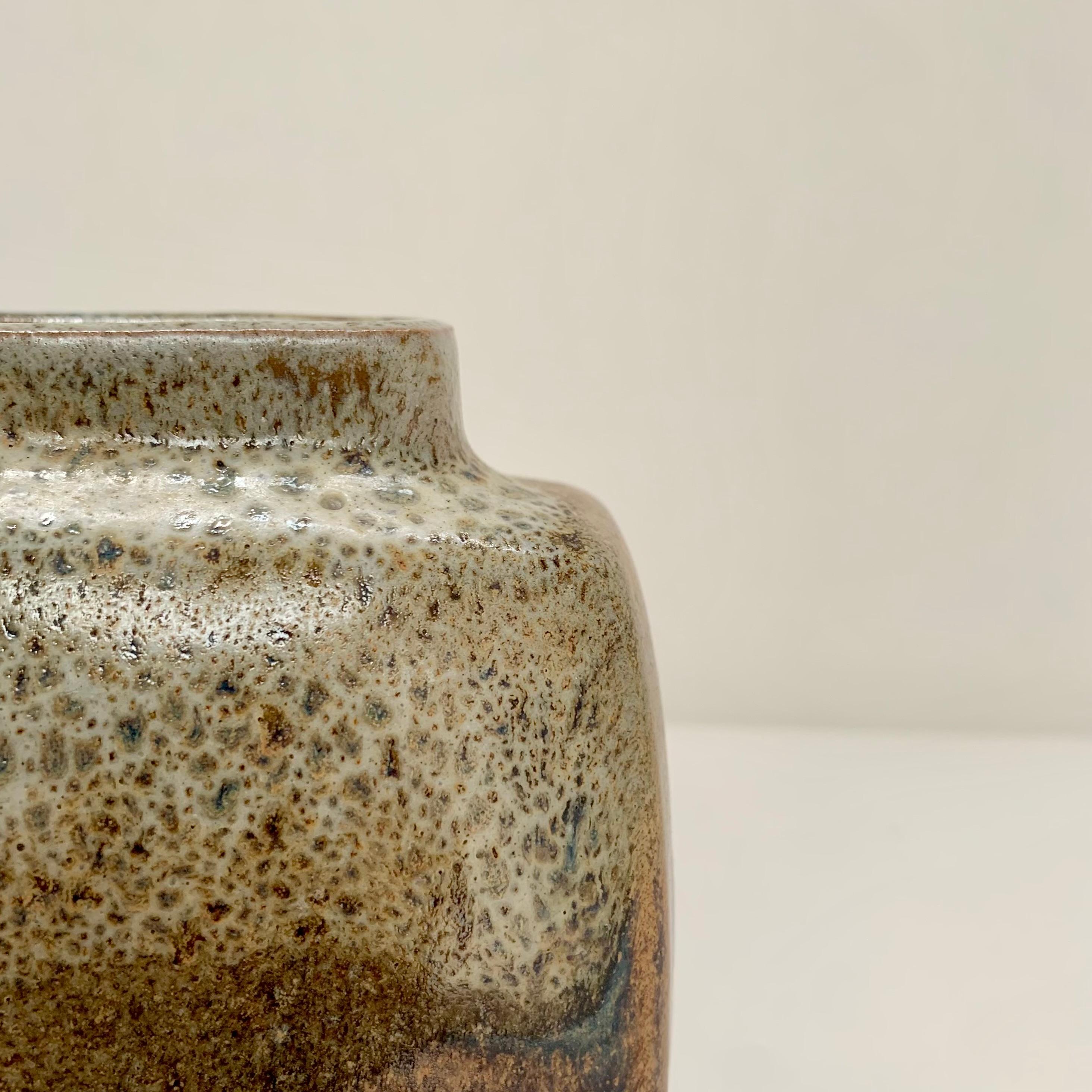 Vase en céramique de Pierre Culot Citroen, vers 1970, Belgique. en vente 3
