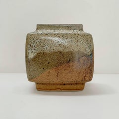 Pierre Culot Citroen Ceramic Vase, circa 1970, Belgium.