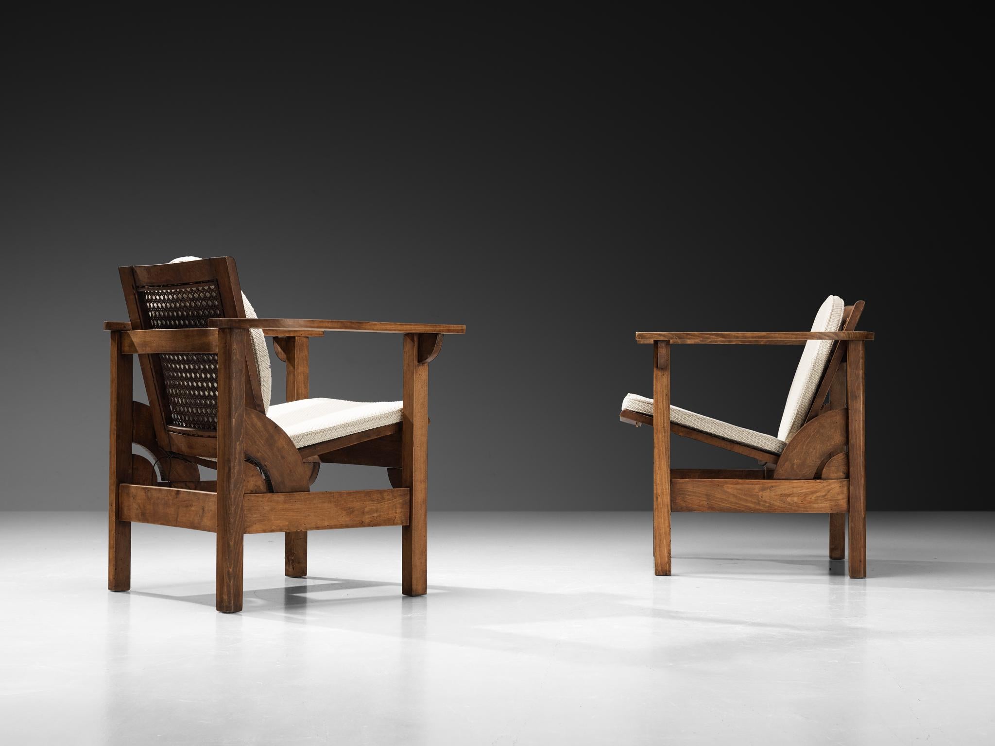 Pierre Dariel Sillón 'Hendaya' de Madera y Caña en venta 5