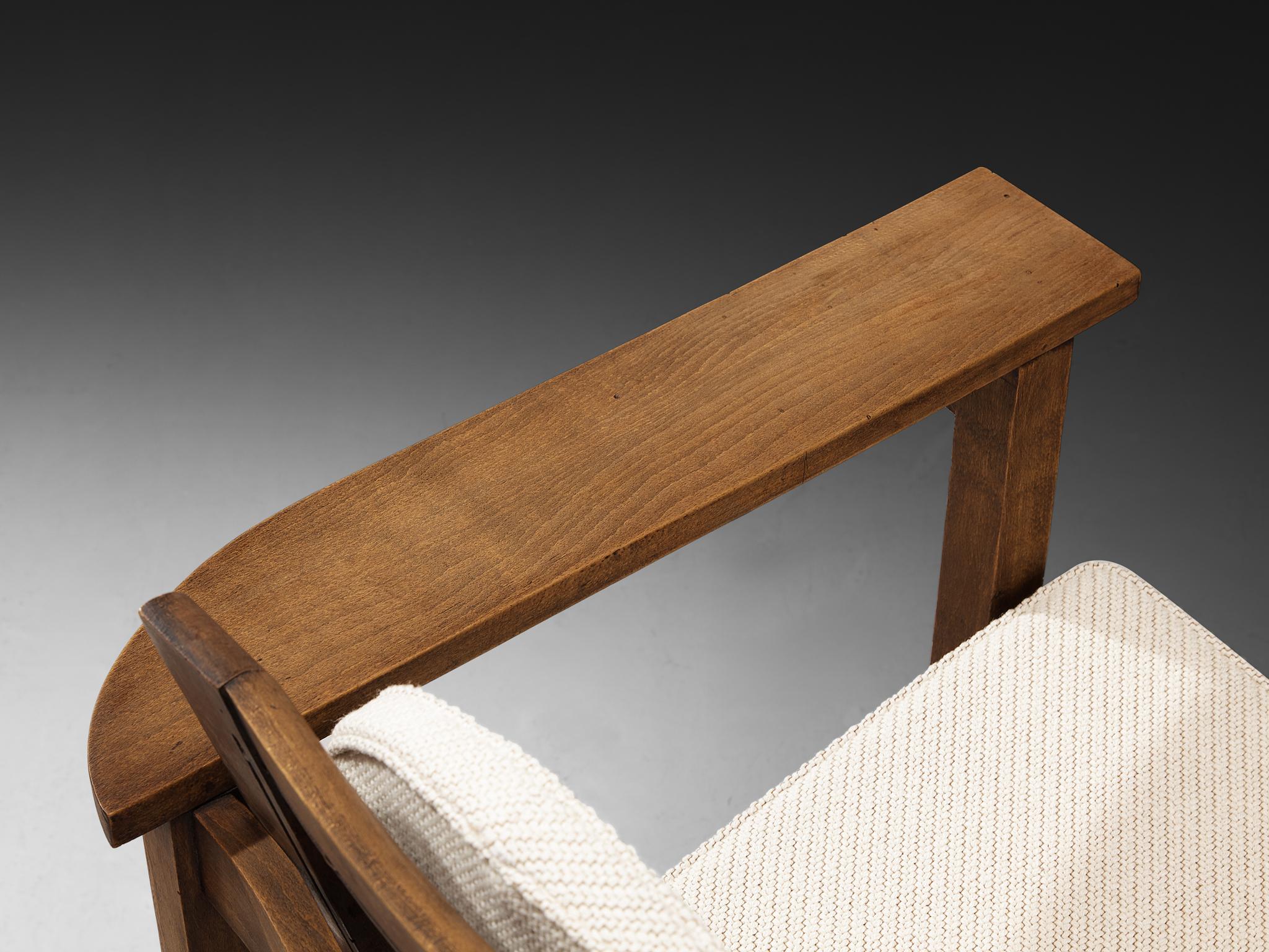 Pierre Dariel Sillón 'Hendaya' de Madera y Caña en venta 6