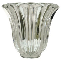 Pierre D'Avesn 1970 Molded Glass Vase