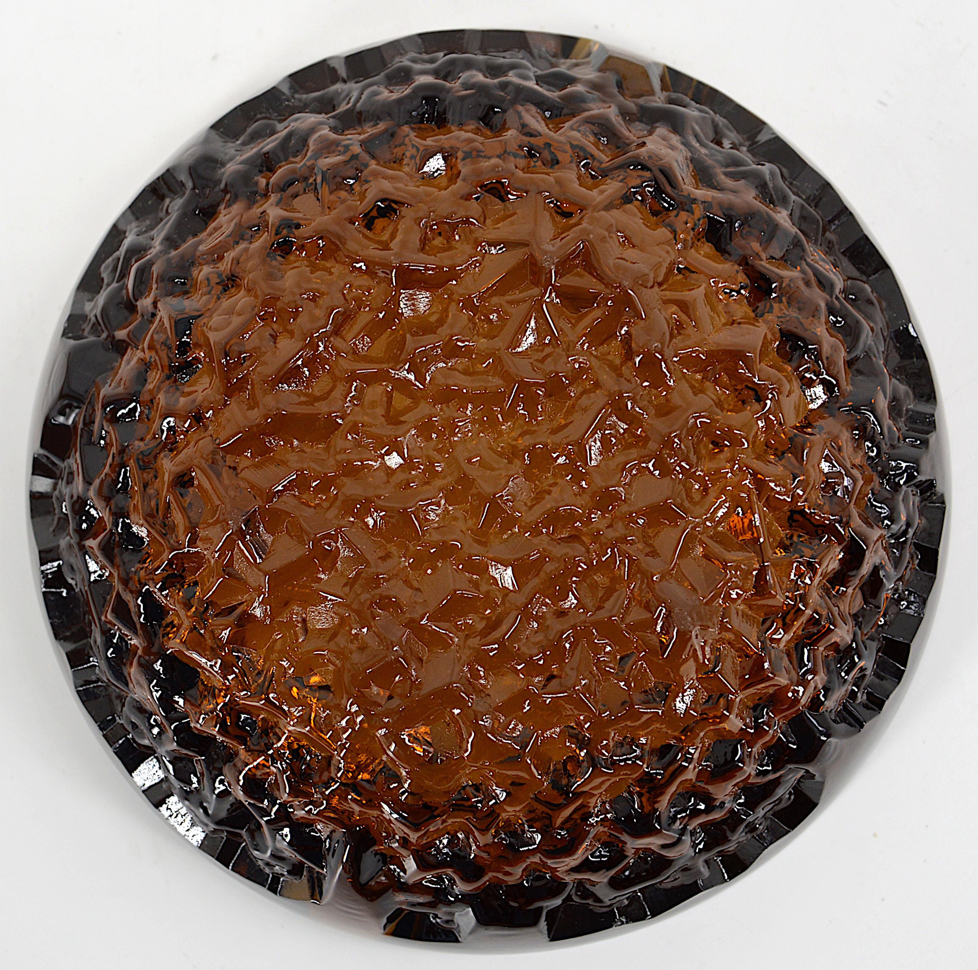 Milieu du XXe siècle Pierre d'Avesn at Verlys Art Deco Ashtray, Late 1930s en vente
