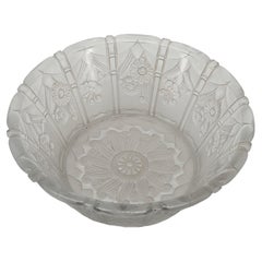 Französische Art-Déco-Obstschale von Daum, Tafelaufsatz, 1920